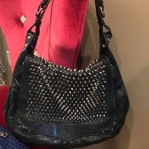 REBECCA MINKOFF Studded Hobo